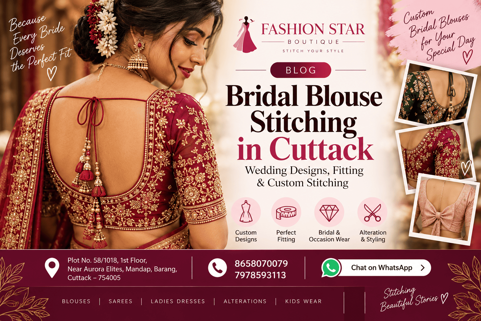 Planning Your Wedding Blouse?